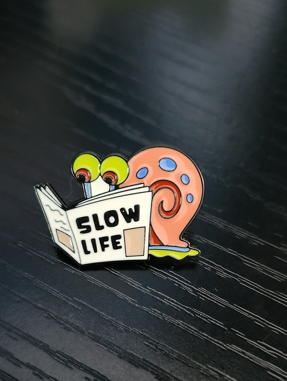 Nickelodeon's SpongeBob Squarepants Gary Snail Inspired Enamel Pin